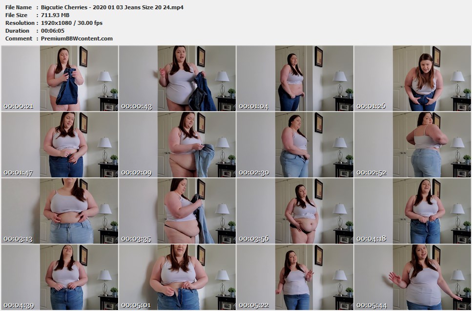 Bigcutie Cherries - 2020 01 03 Jeans Size 20 24 thumbnails