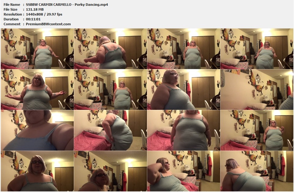 SSBBW CARMIN CARMELLO - Porky Dancing thumbnails