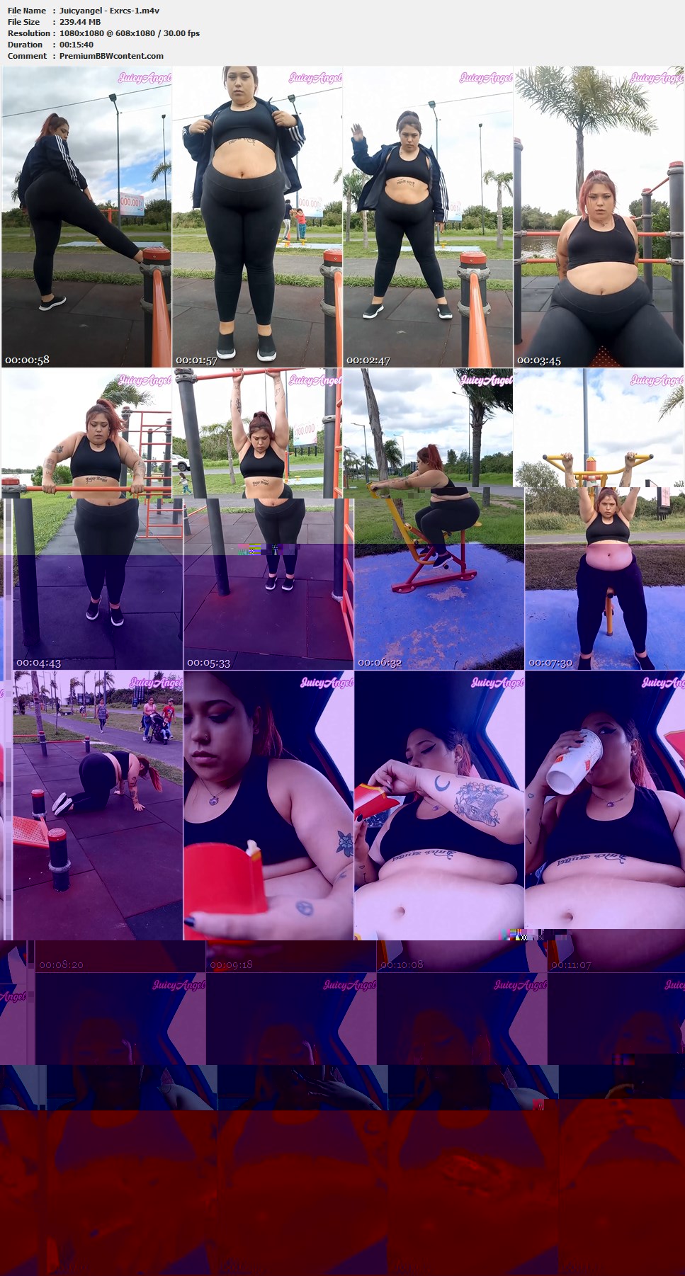 Juicyangel - Exrcs-1 thumbnails