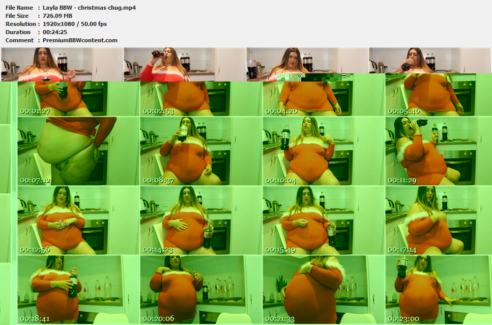 Layla BBW - christmas chug thumbnails