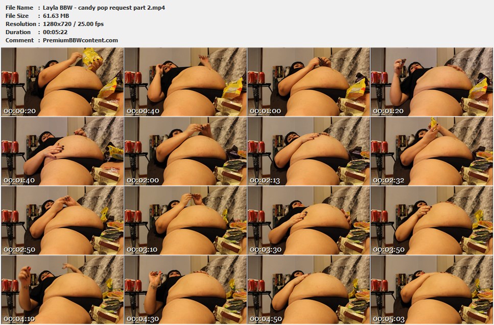 Layla BBW - candy pop request part 2 thumbnails