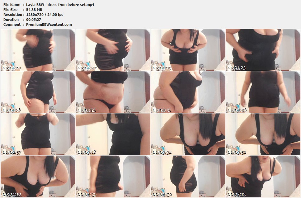 Layla BBW - dress from before set thumbnails