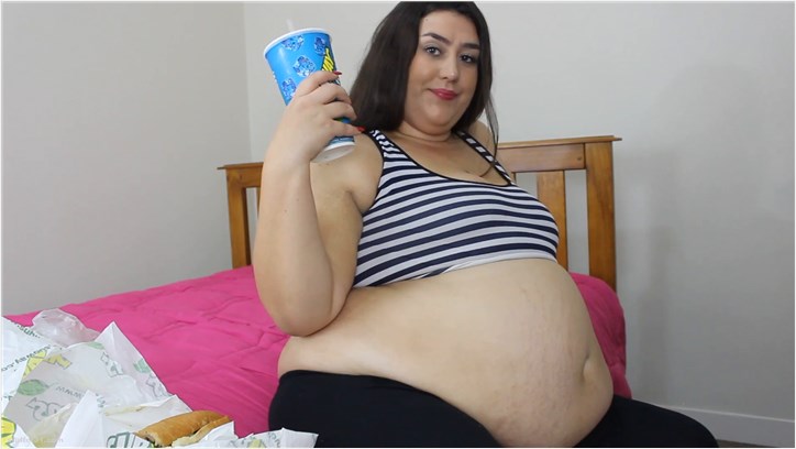 Layla BBW - two footlongs two cokes