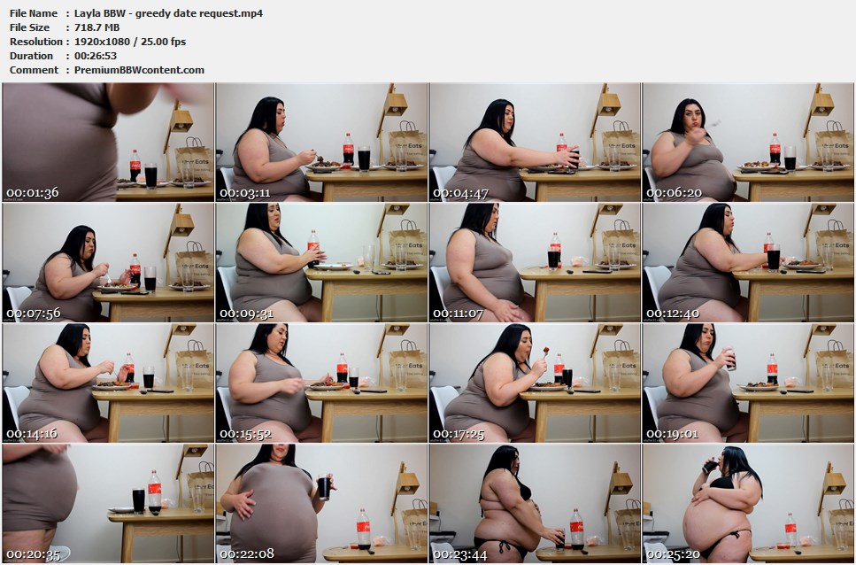Layla BBW - greedy date request thumbnails