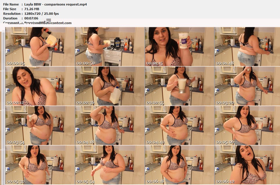Layla BBW - comparisons request thumbnails