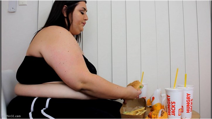 Layla BBW - six burgers four shakes