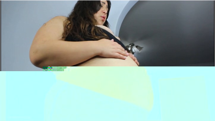 Layla BBW - stuffed on pizza part 2