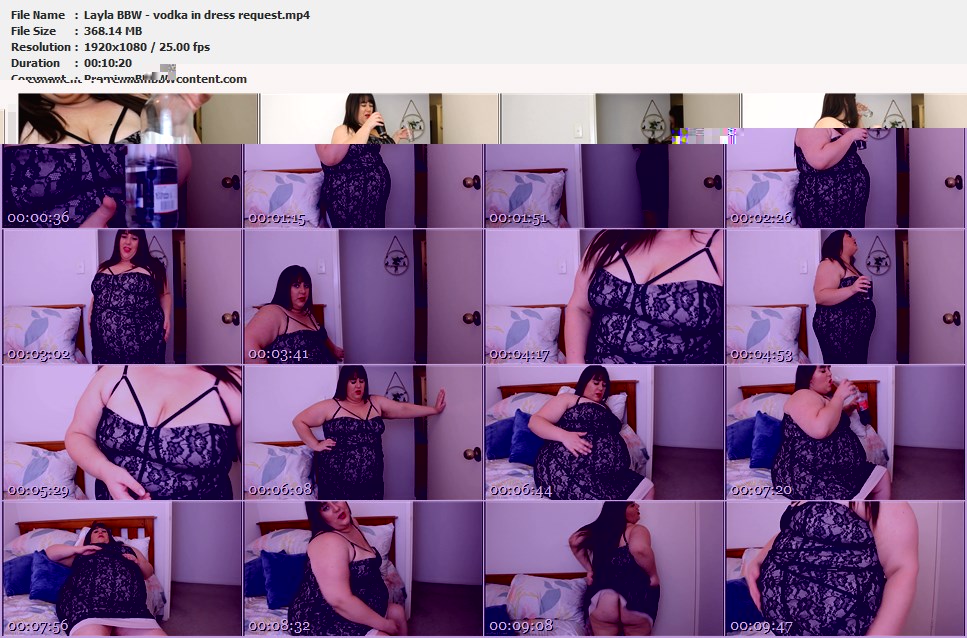 Layla BBW - vodka in dress request thumbnails
