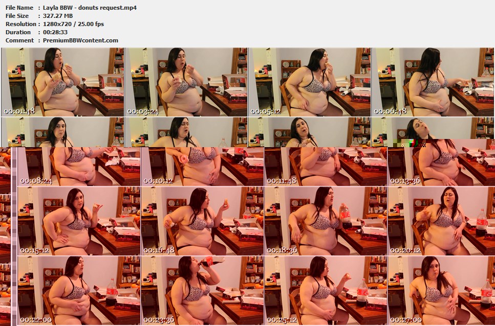 Layla BBW - donuts request thumbnails