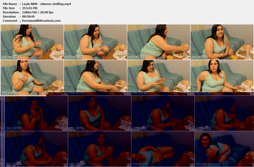 Layla BBW - chinese stuffing thumbnails