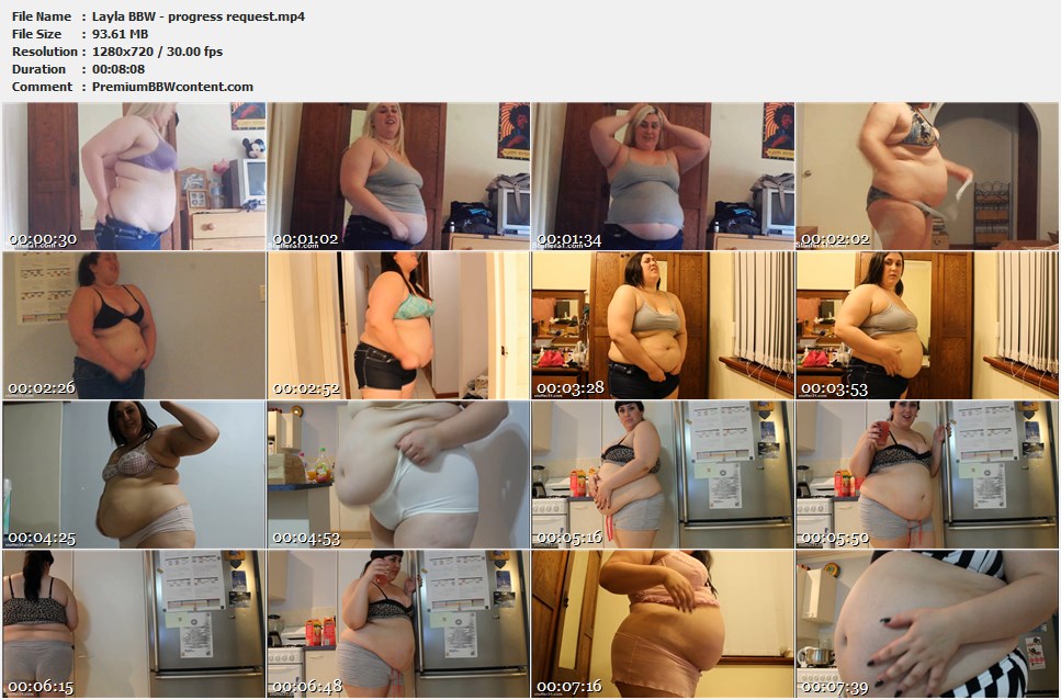 Layla BBW - progress request thumbnails