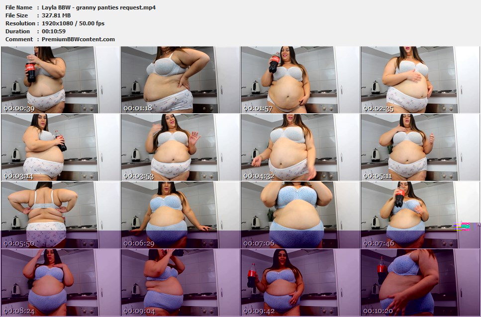 Layla BBW - granny panties request thumbnails