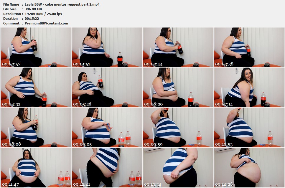 Layla BBW - coke mentos request part 2 thumbnails