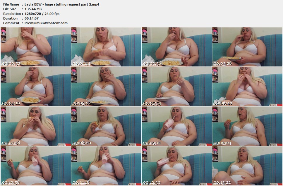 Layla BBW - huge stuffing request part 2 thumbnails