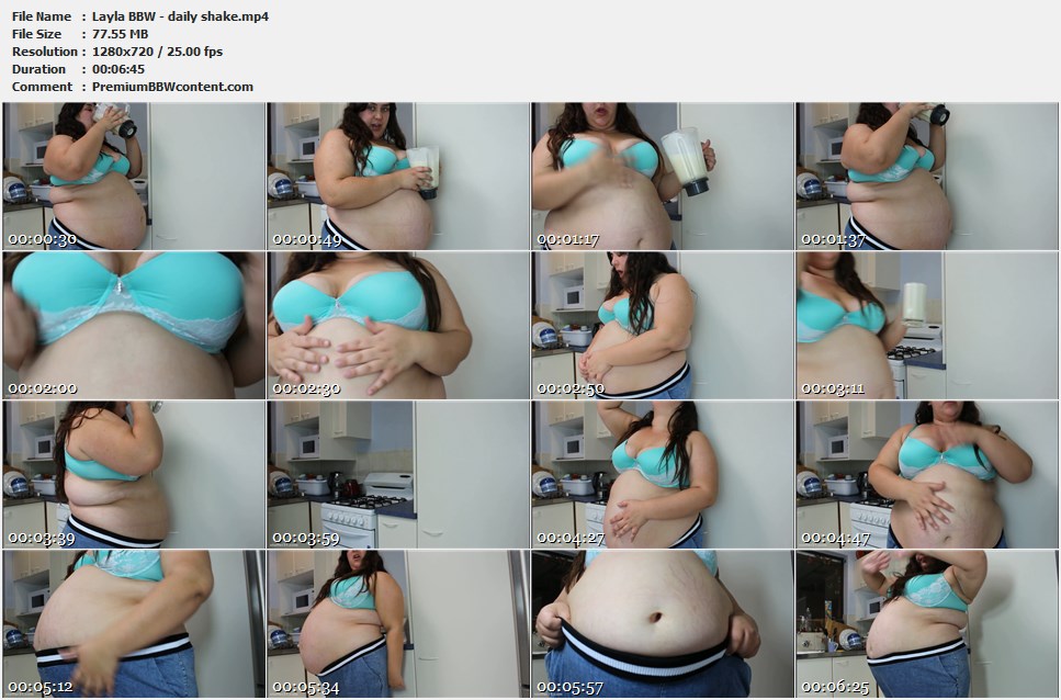 Layla BBW - daily shake thumbnails