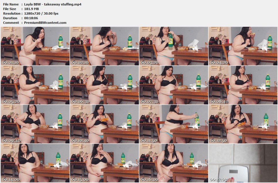 Layla BBW - takeaway stuffing thumbnails
