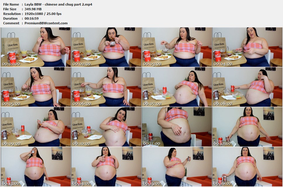 Layla BBW - chinese and chug part 2 thumbnails