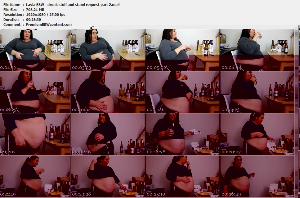 Layla BBW - drunk stuff and stand request part 2 thumbnails