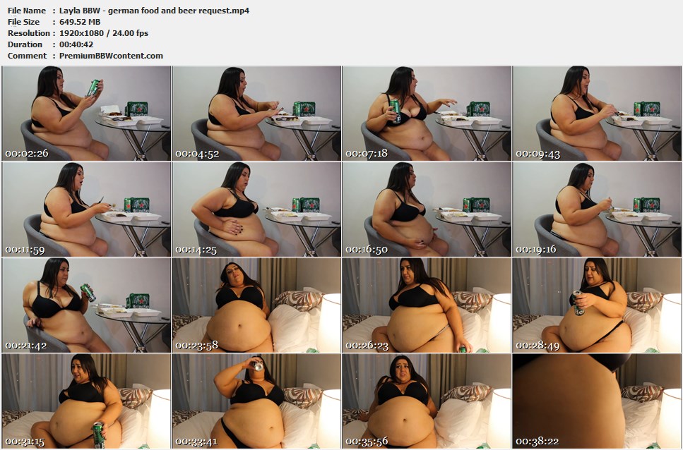 Layla BBW - german food and beer request thumbnails