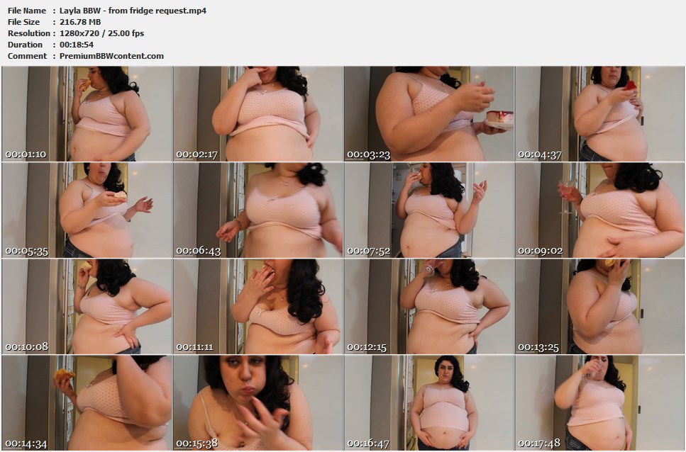 Layla BBW - from fridge request thumbnails