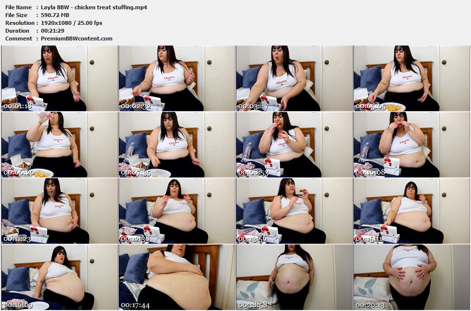 Layla BBW - chicken treat stuffing thumbnails