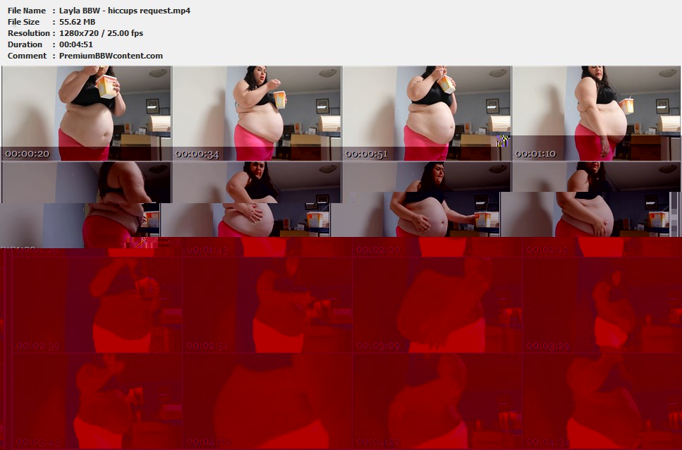 Layla BBW - hiccups request thumbnails