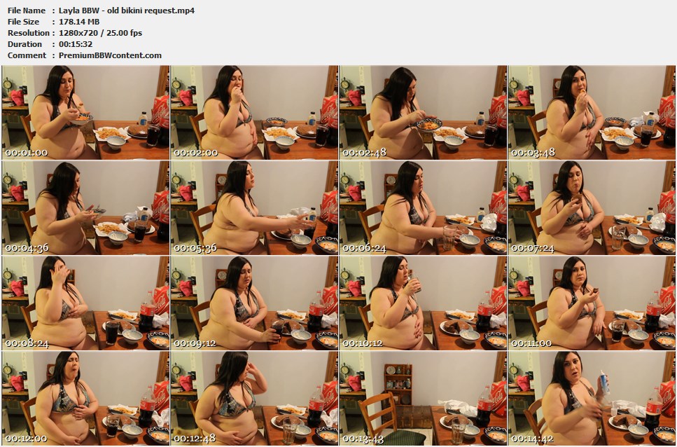 Layla BBW - old bikini request thumbnails