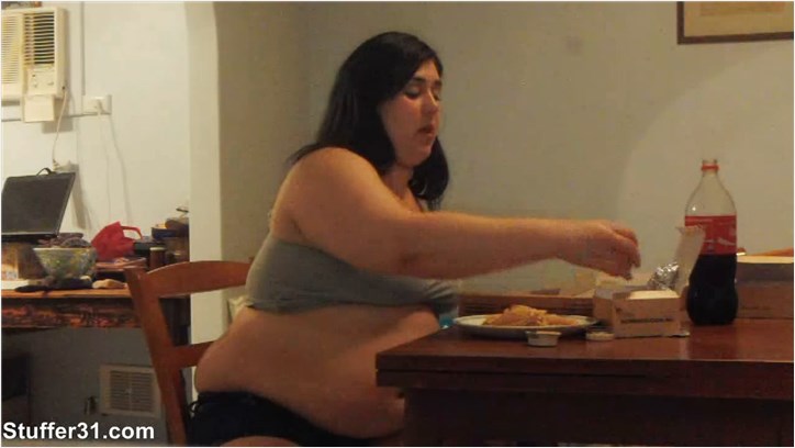 Layla BBW - stuffed out my shorts