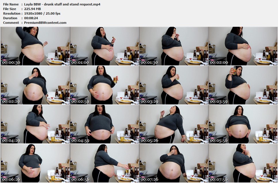 Layla BBW - drunk stuff and stand request thumbnails