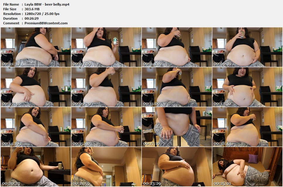 Layla BBW - beer belly thumbnails
