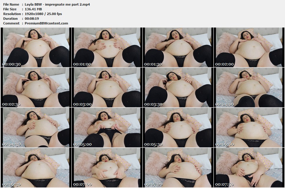 Layla BBW - impregnate me part 2 thumbnails