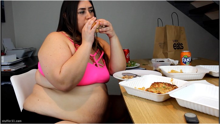Layla BBW - max stuffing and chugging request