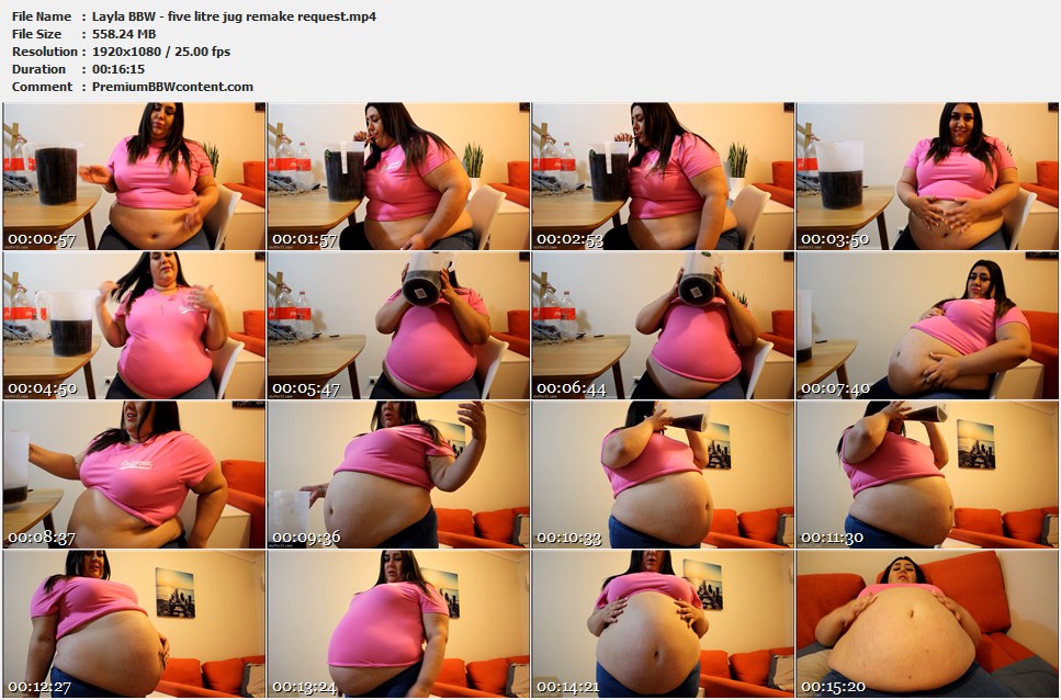 Layla BBW - five litre jug remake request thumbnails