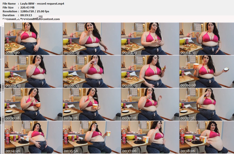 Layla BBW - record request thumbnails