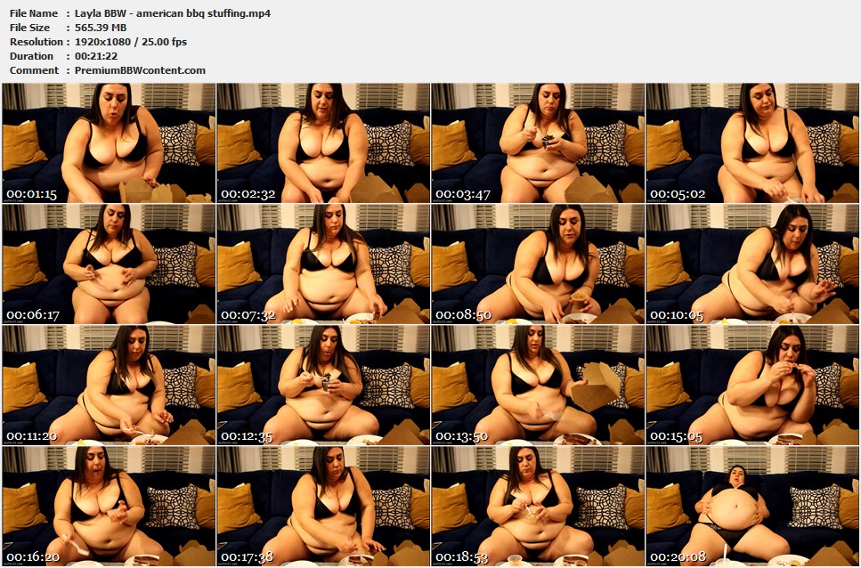 Layla BBW - american bbq stuffing thumbnails
