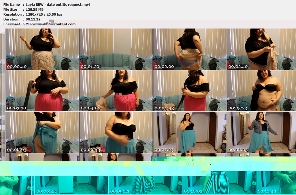 Layla BBW - date outfits request thumbnails