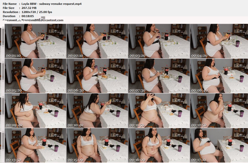 Layla BBW - subway remake request thumbnails