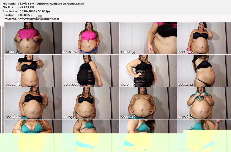 Layla BBW - outgrown comparison request thumbnails