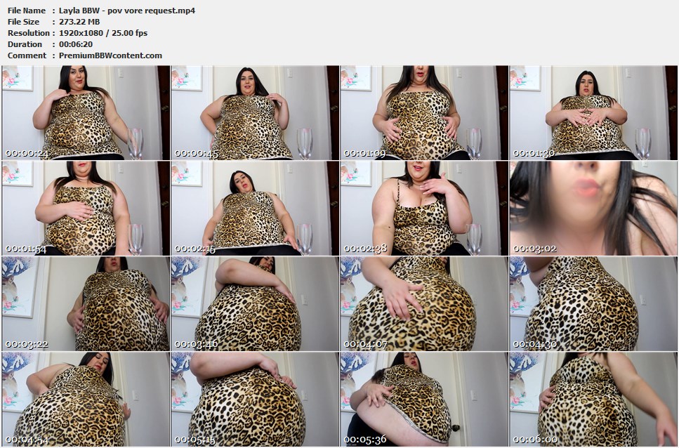 Layla BBW - pov vore request thumbnails