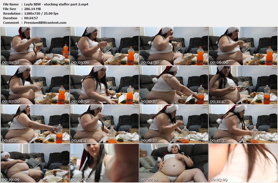 Layla BBW - stocking stuffer part 2 thumbnails