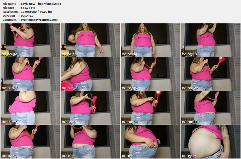 Layla BBW - beer funnel thumbnails