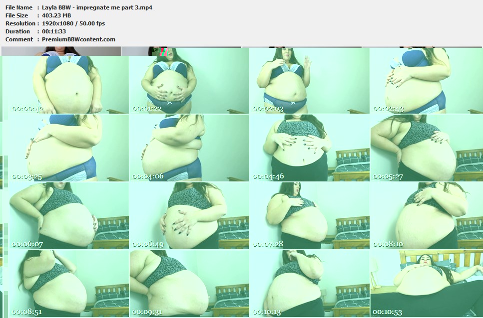 Layla BBW - impregnate me part 3 thumbnails
