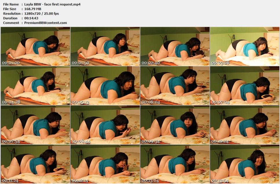 Layla BBW - face first request thumbnails