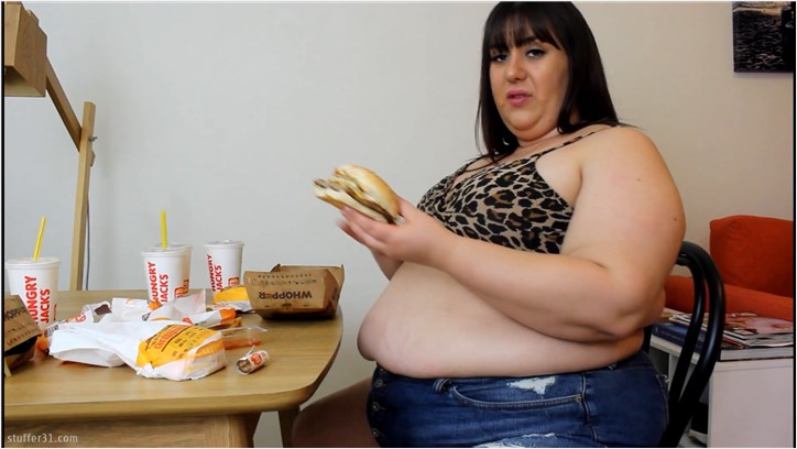 Layla BBW - buttoned up stuffing request