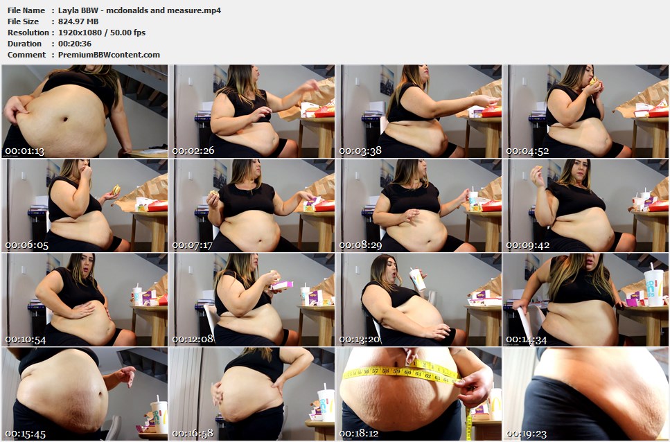 Layla BBW - mcdonalds and measure thumbnails