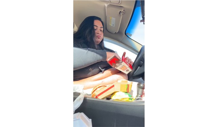 SSBBW TheBigAssSSBBW - McDonald’s, Burger King, and Panda Express stuffing in th