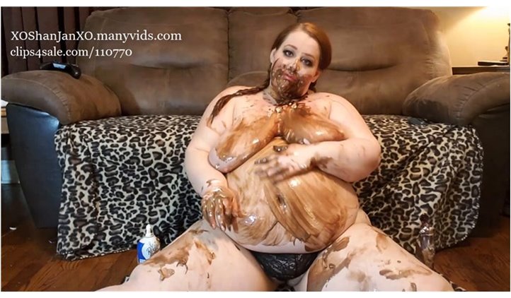 BBW XOShanJanXO - Messy Sundae Orgasm