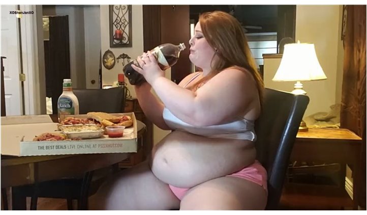BBW XOShanJanXO - Pizza Hut Big Dinner Box Stuffing