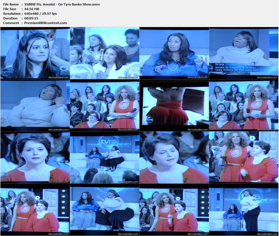 SSBBW Ms. Assalot - On Tyra Banks Show thumbnails