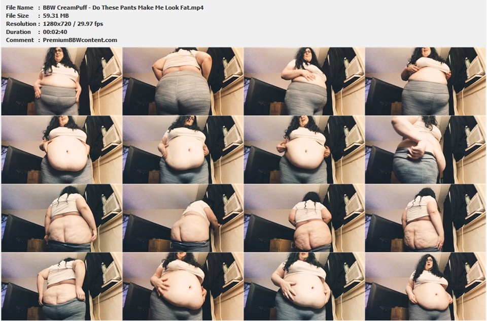 BBW CreamPuff - Do These Pants Make Me Look Fat thumbnails